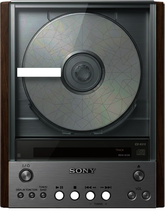 Vertical CD player